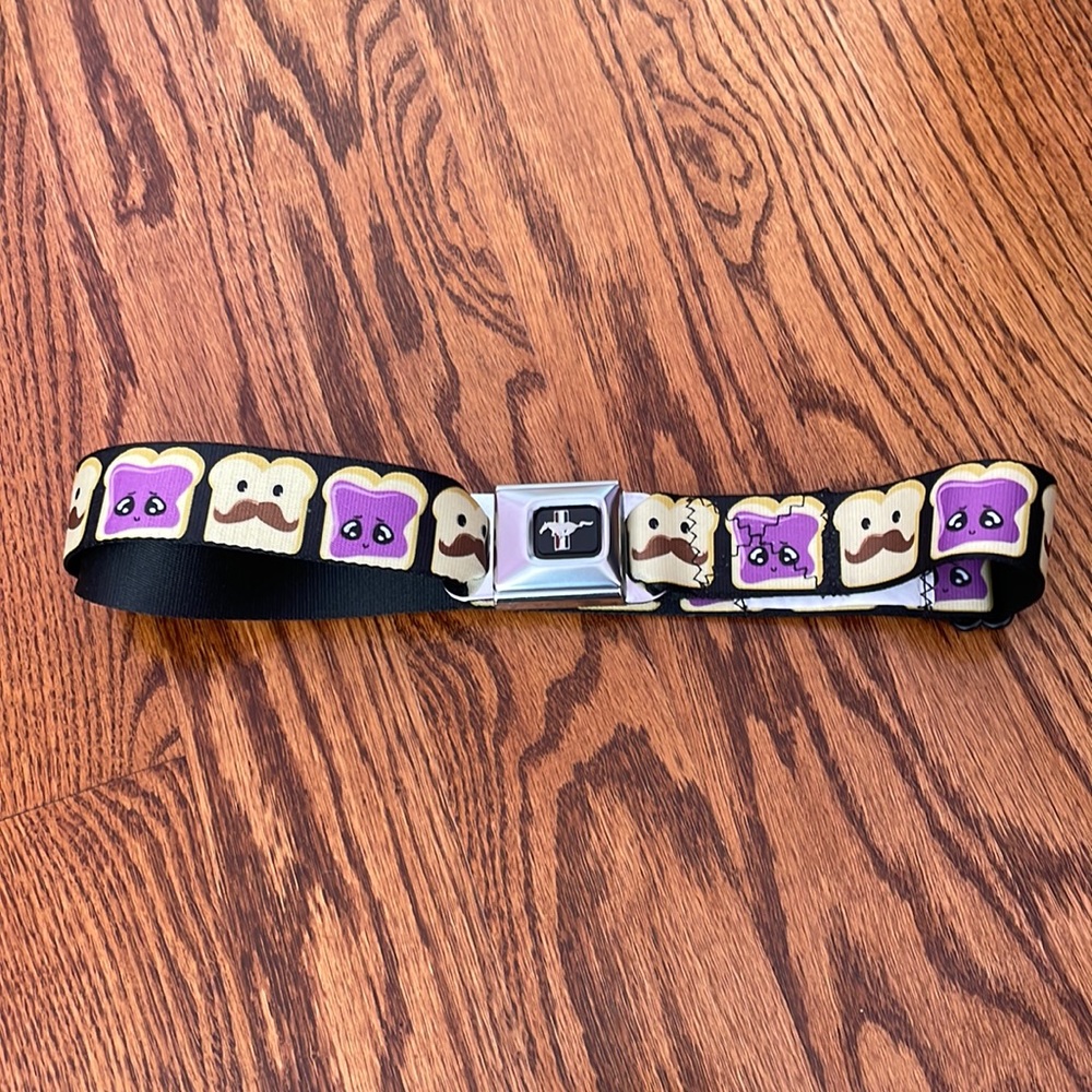 Buckle-down belt peanut butter & jelly